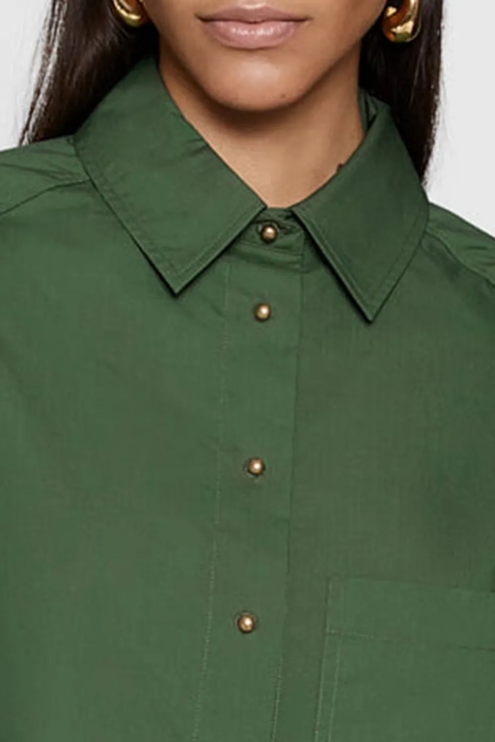 Stylish Women'S Commuter Seven-Point Shirt