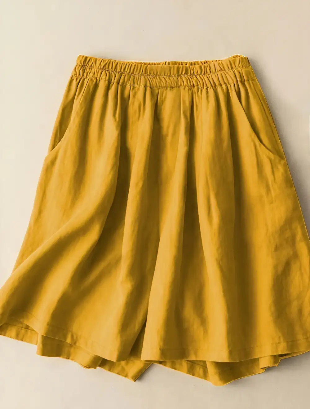 Elastic Waist Flowy Shorts