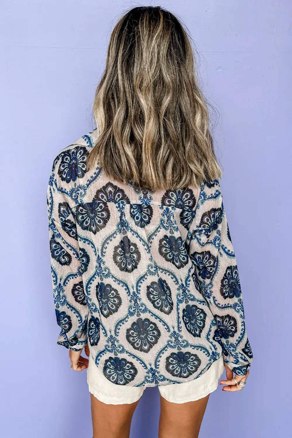 Button Front Button Front Blouse