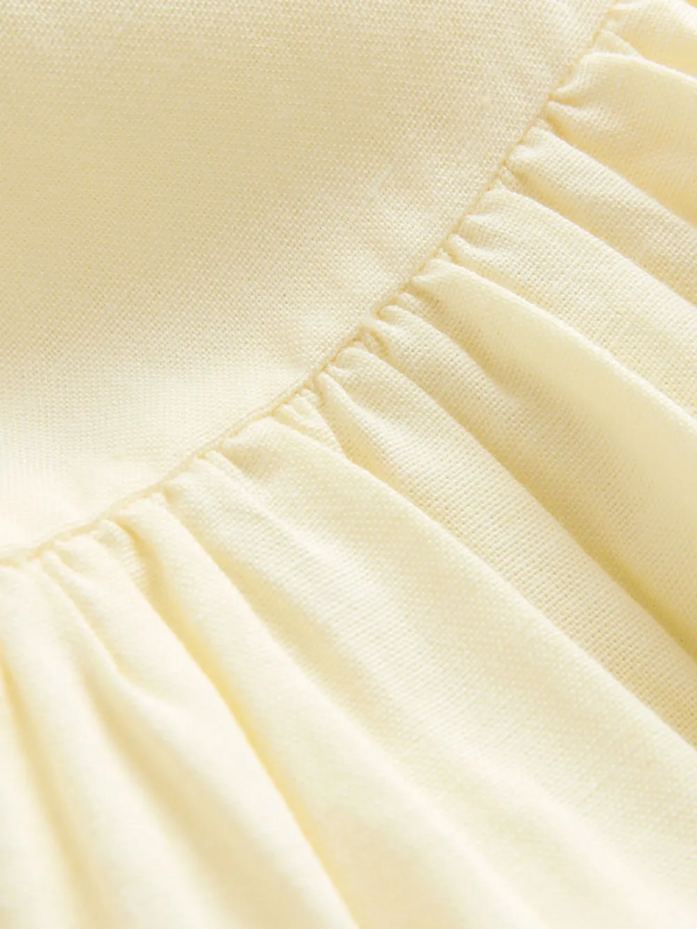 Basic Minimalist Bohemian Style Solid Color Dress