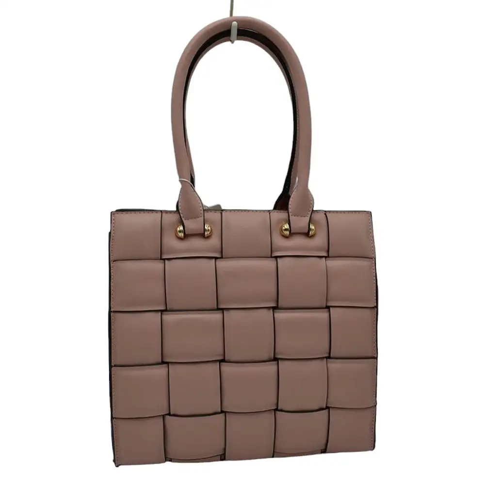 Faux Leather Tote Bag
