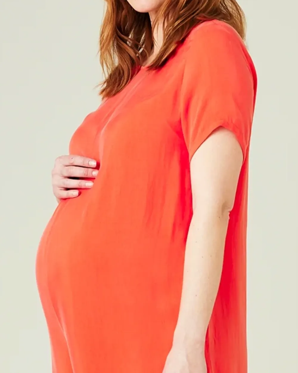CORAL CUPRO JUMPSUIT