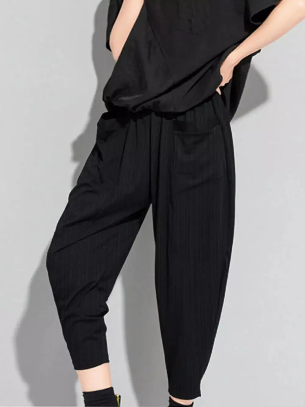 Loose Fit Harem Pants