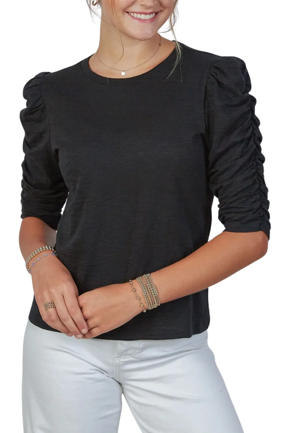 Bow Cotton Sophie Shirt