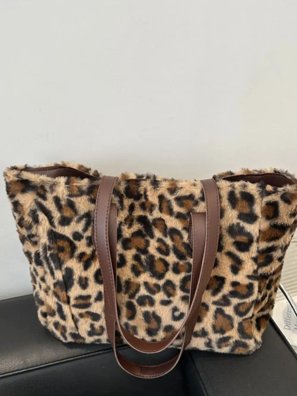 Leopard Print Tote Bag