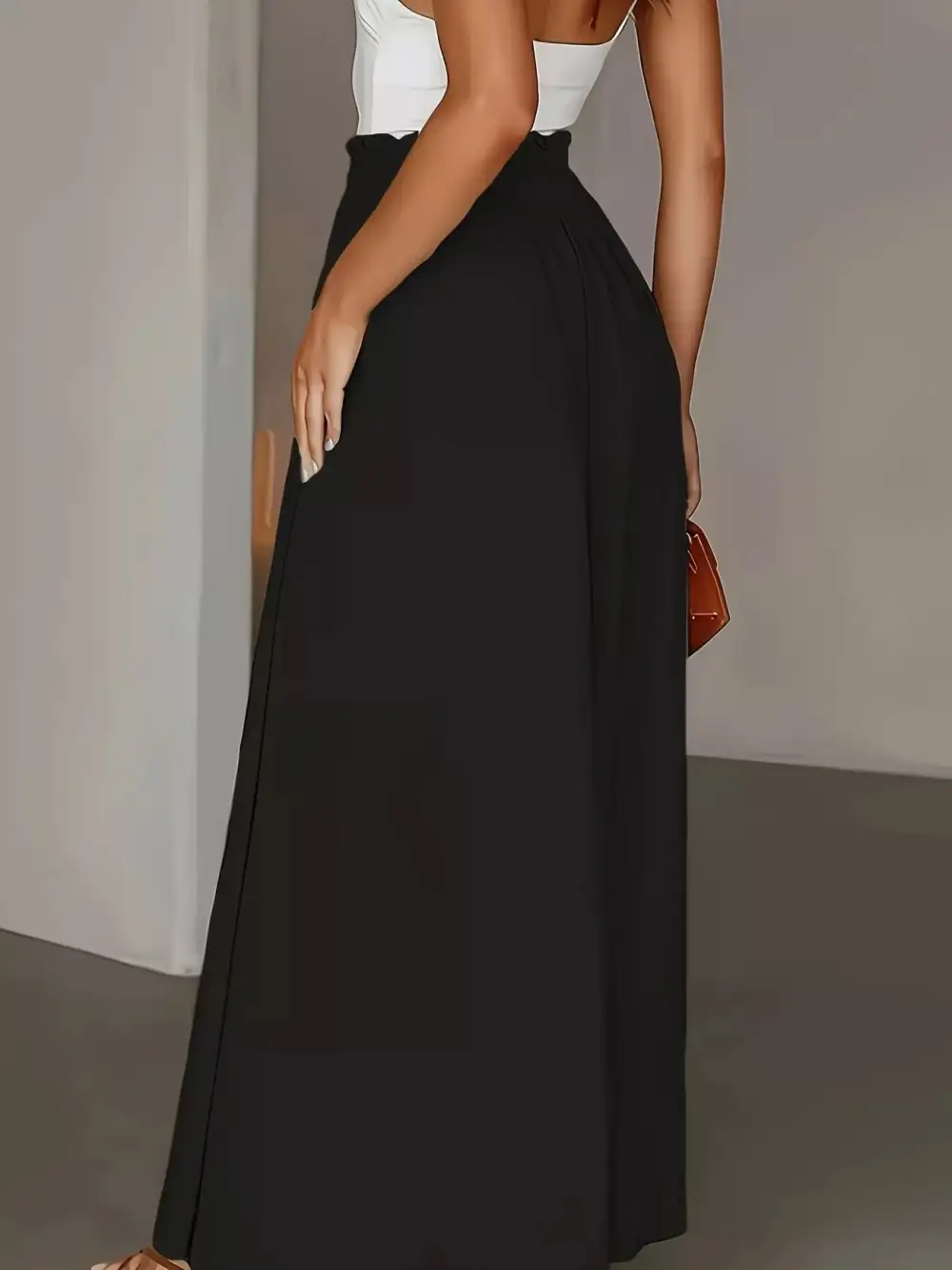 High Waist Wide Leg Pants