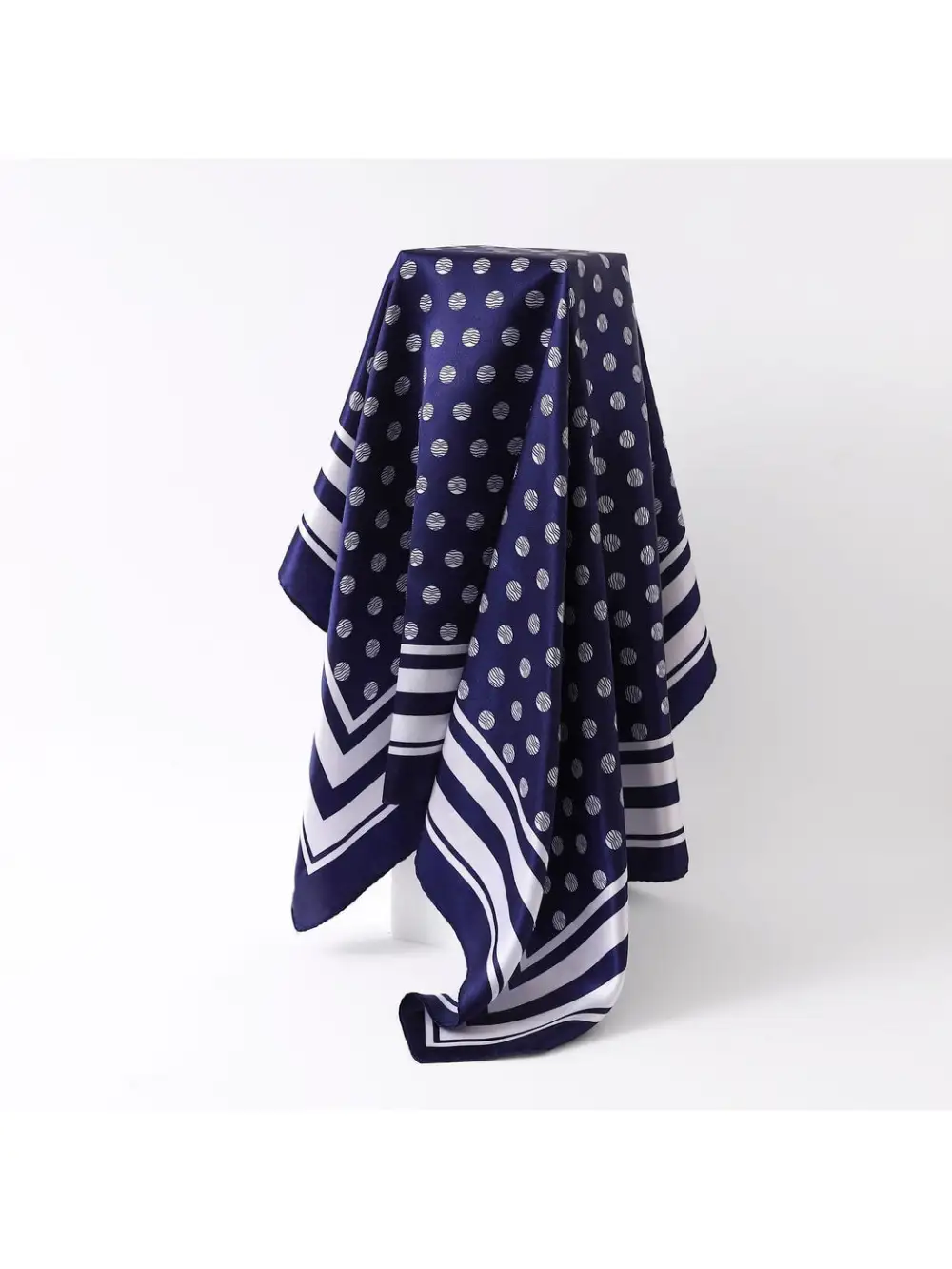 Elegant Polka Dot Neck Scarf