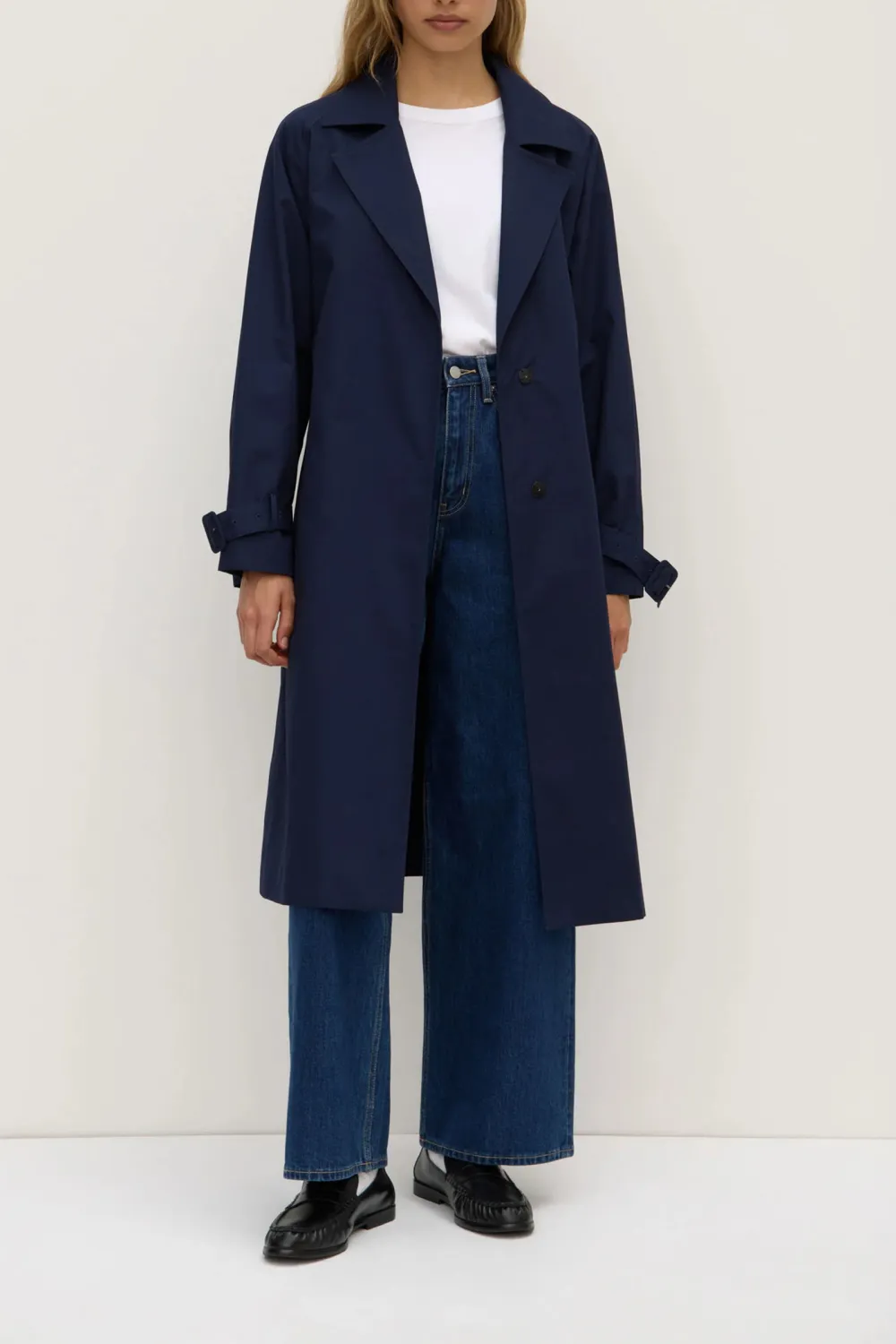 Cotton Raglan Sleeve Coat