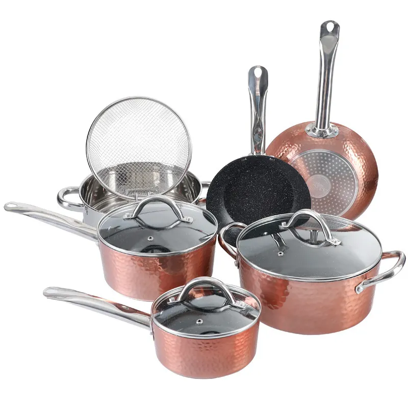 Non-stick induction cookware sets