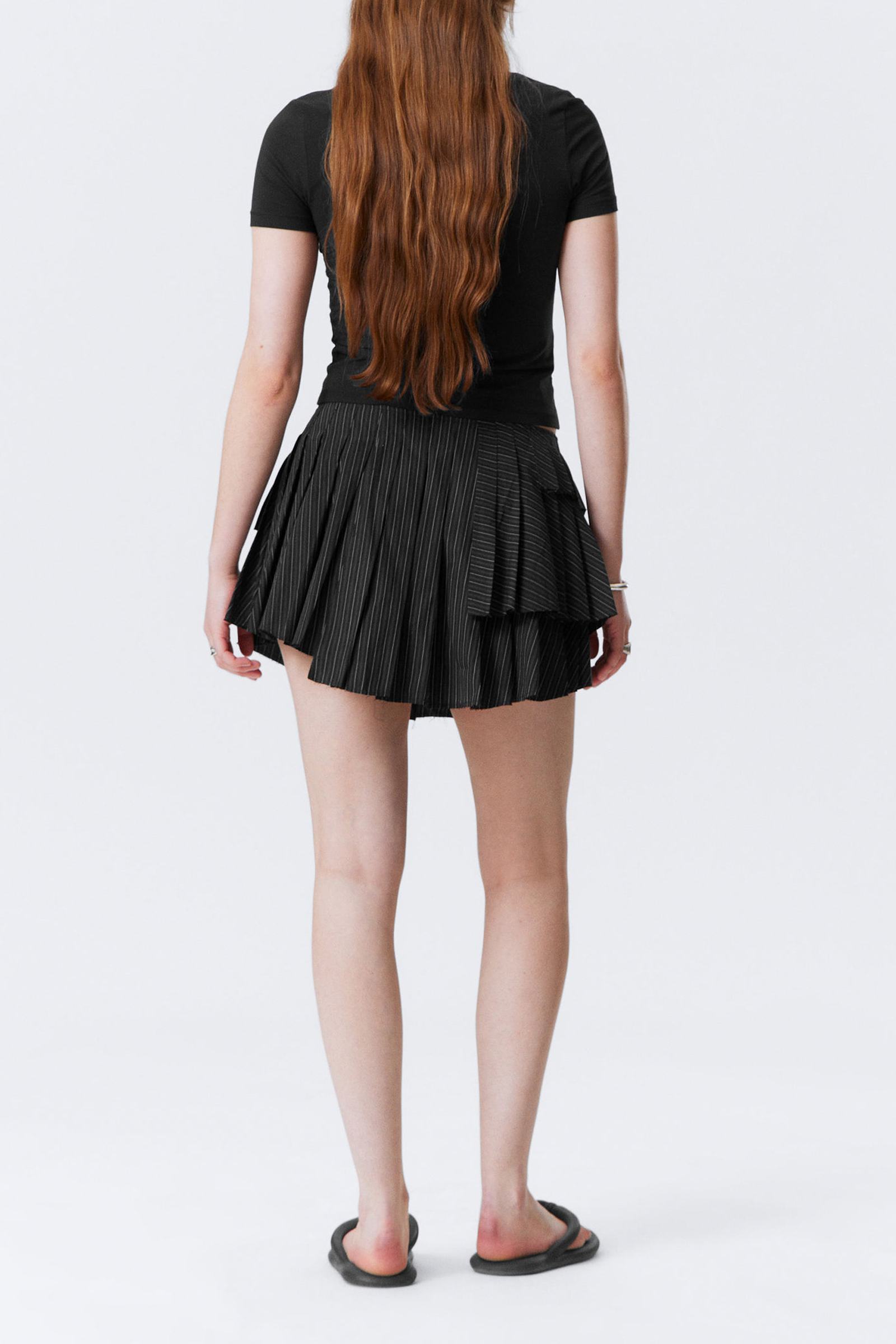 Layered Mini Skirt