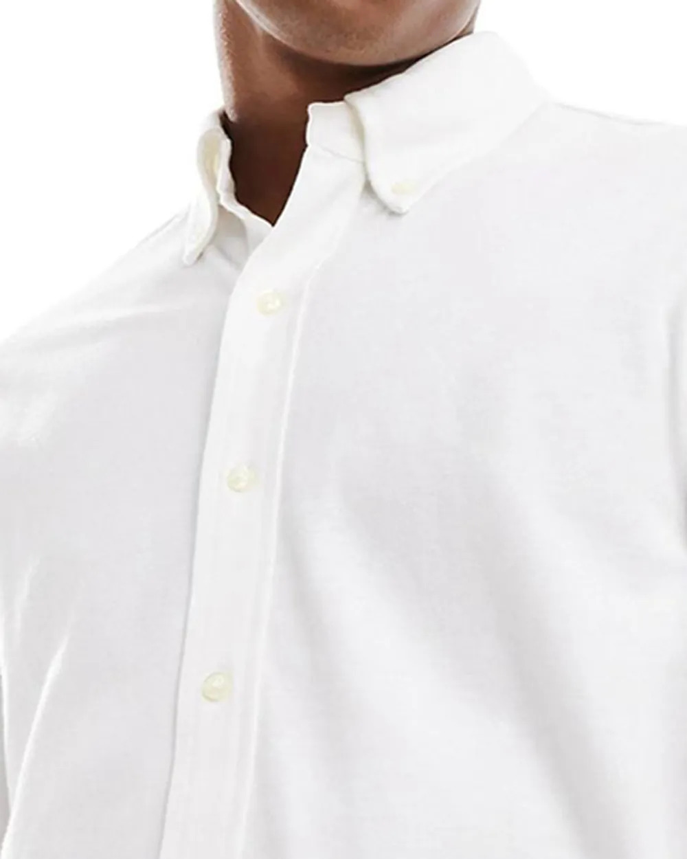 Oxford Shirt In Slim Fit White