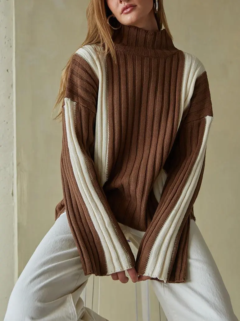Color Block Sweater