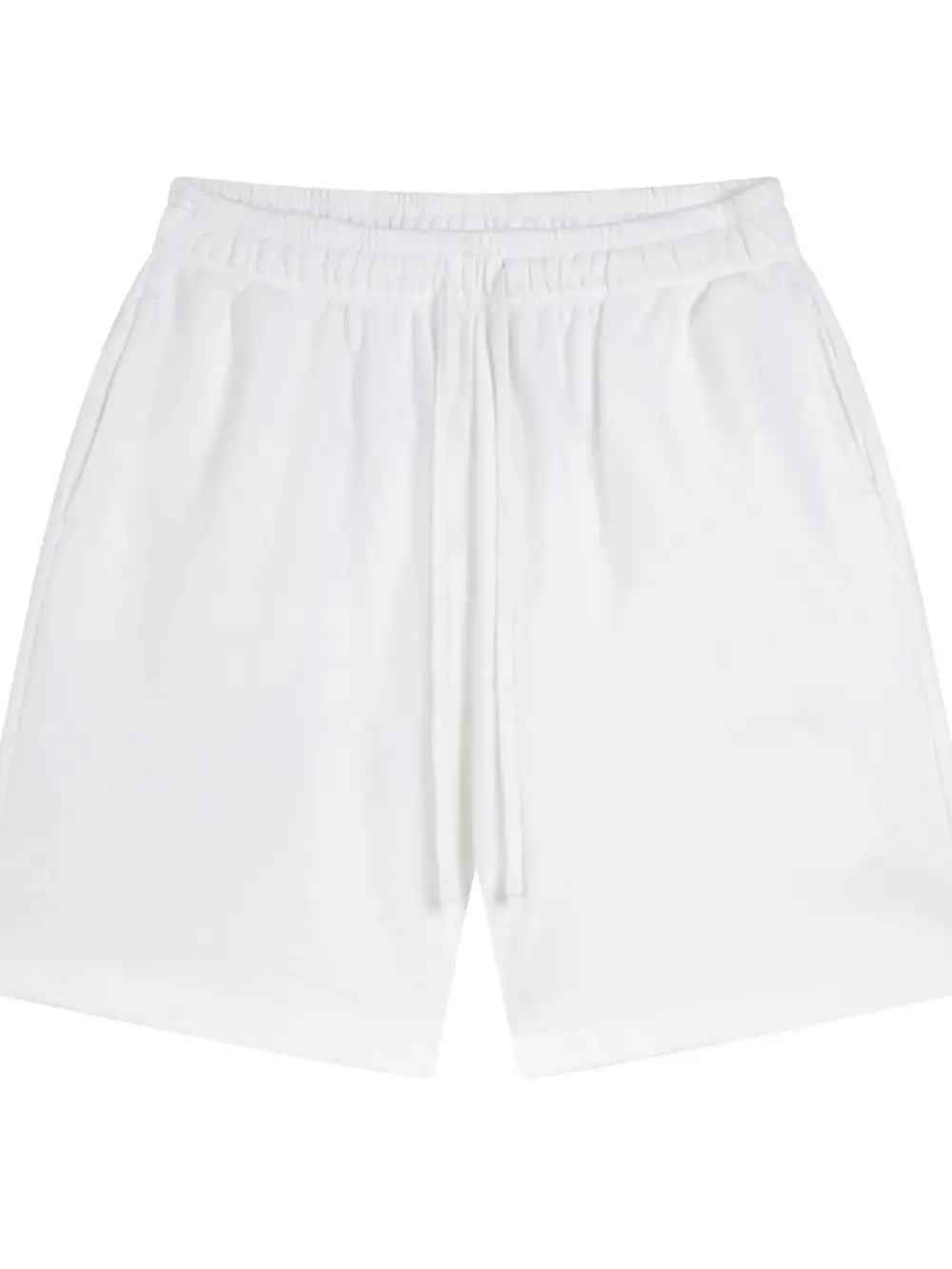 Drawstring Cotton Blend Easy Waist Casual Shorts