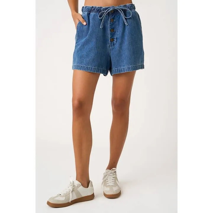 Roomy Drawstring Relaxed Casual Shorts