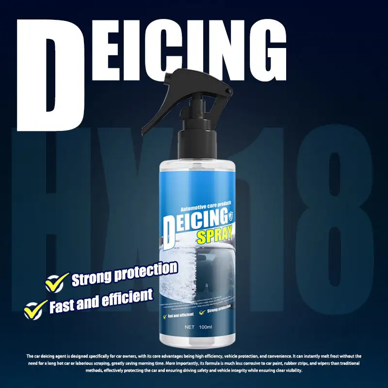 Car Glass De-Icing Spray