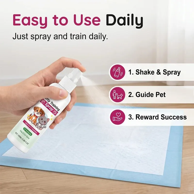 ⭐Pet Potty Training Spray for Dogs & Cats