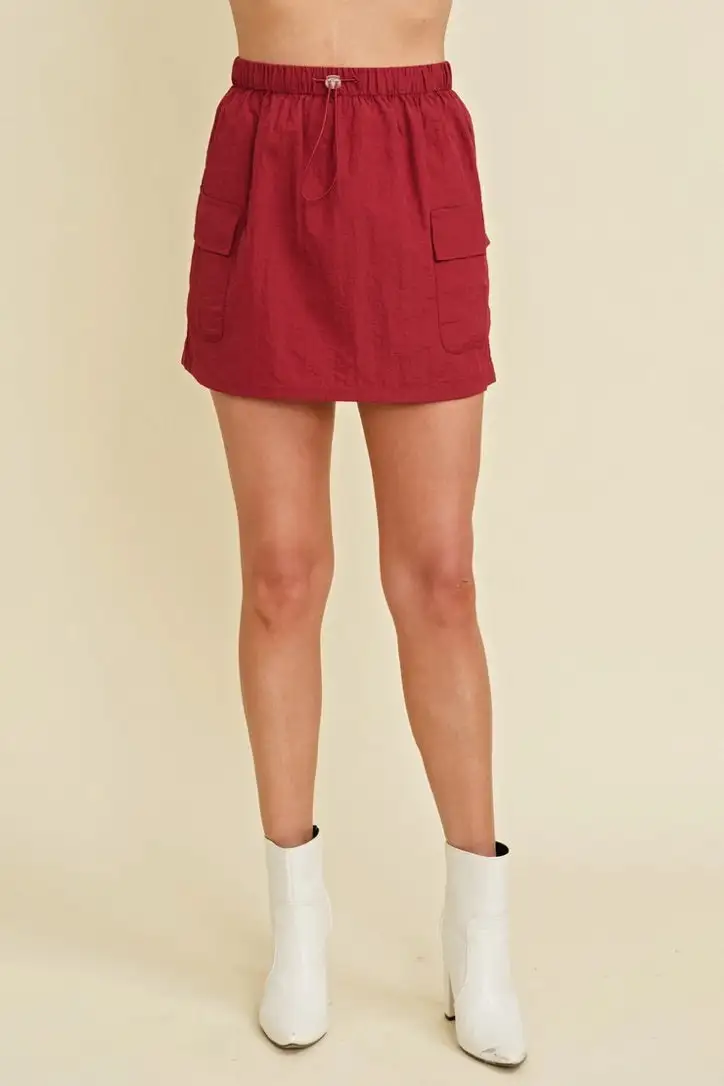 Mini Roomy Casual Skirt