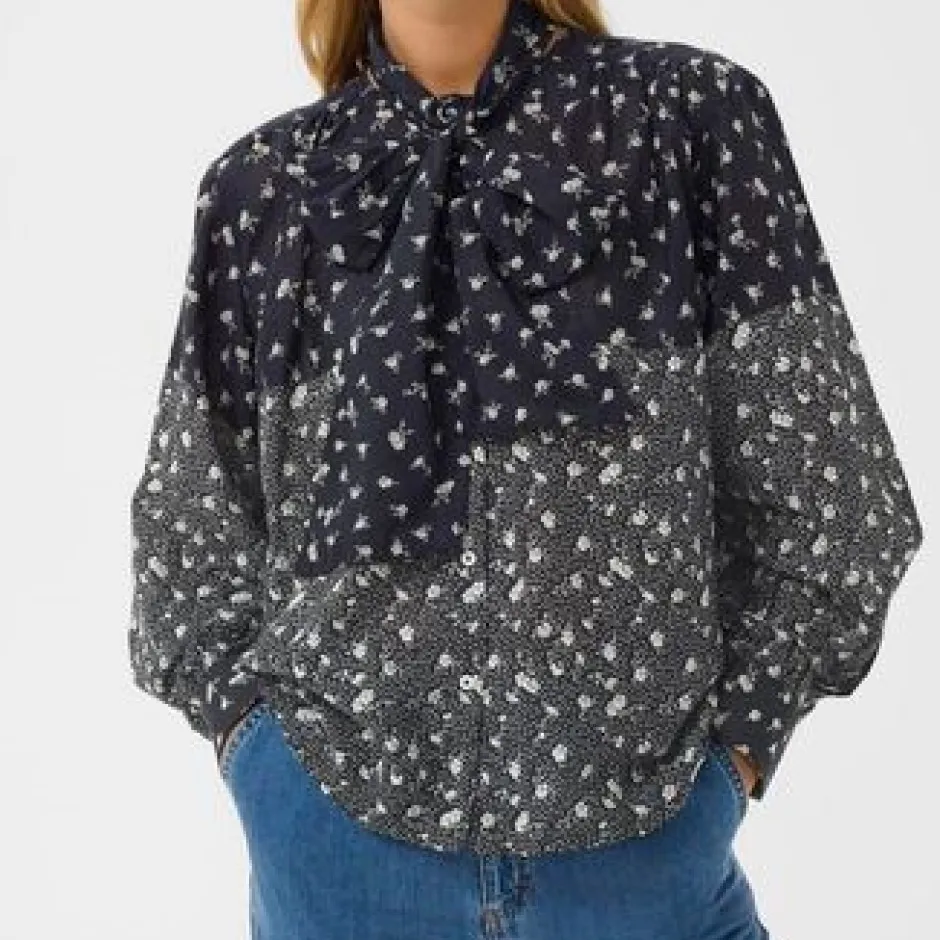 Cotton Loose Long Sleeve Blouse