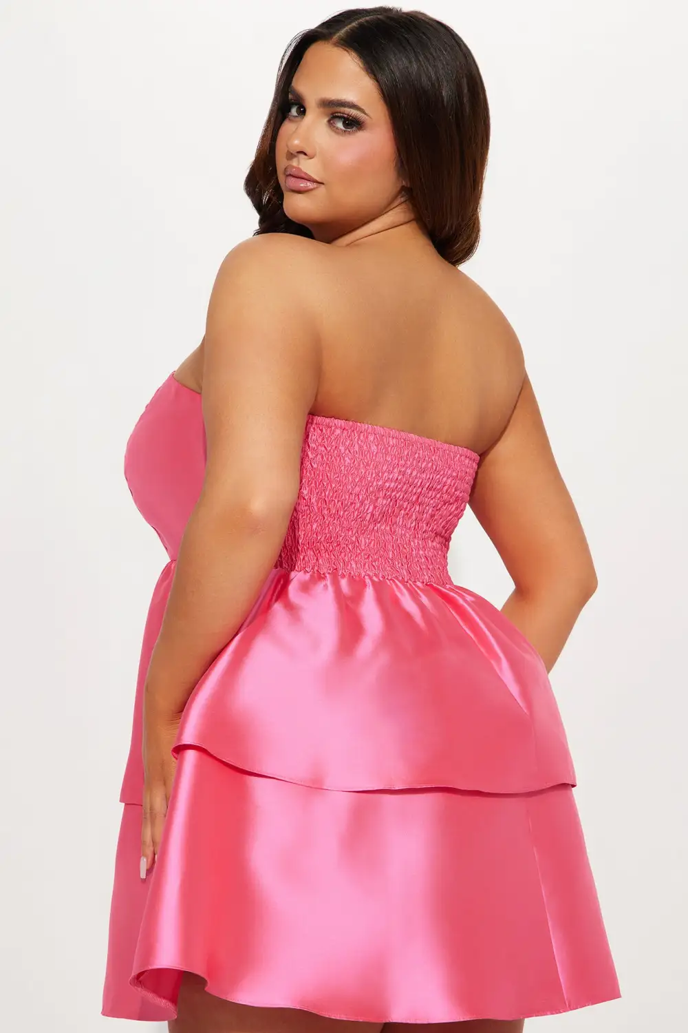 Lily Rose Mini Dress - Pink