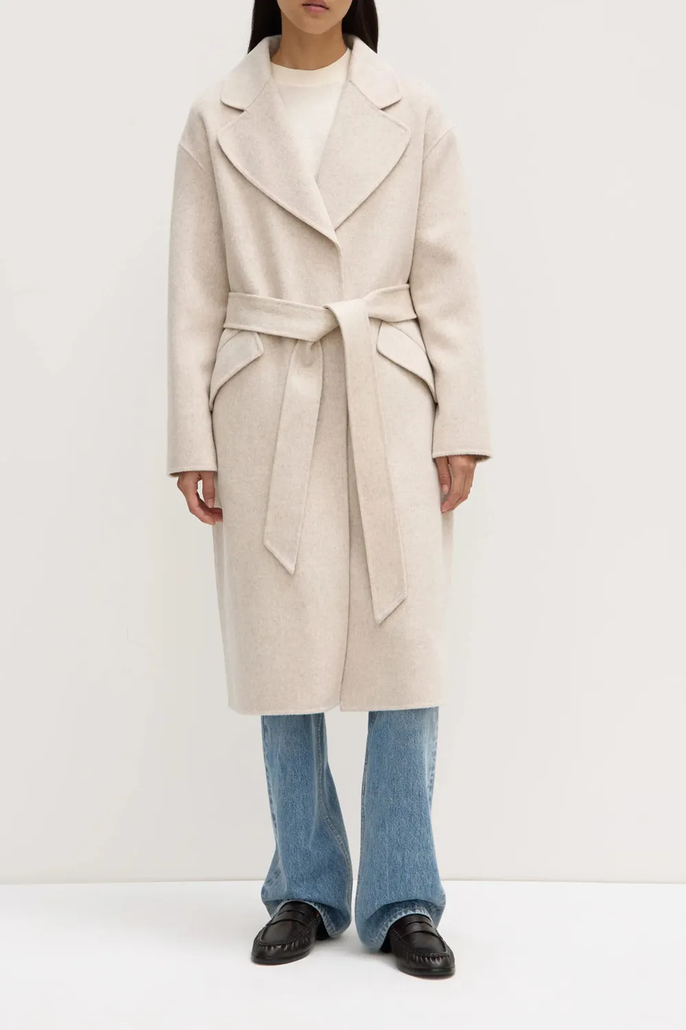 Pure Wool Loose Coat