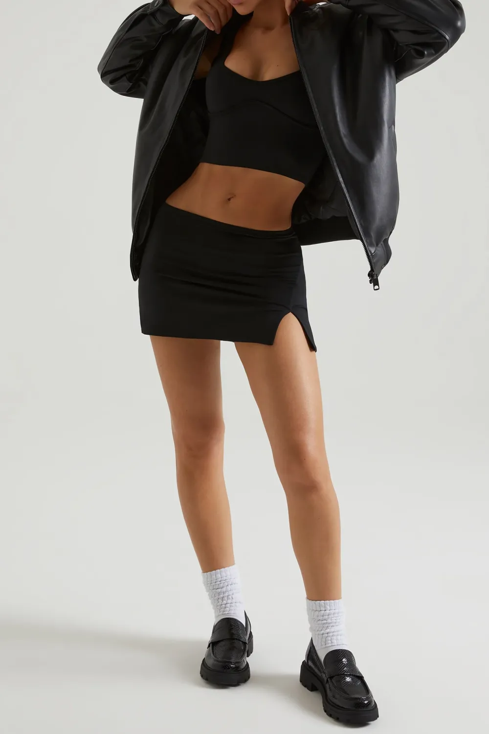 Fashionable Layered Loose Maple Leaf Jacket
