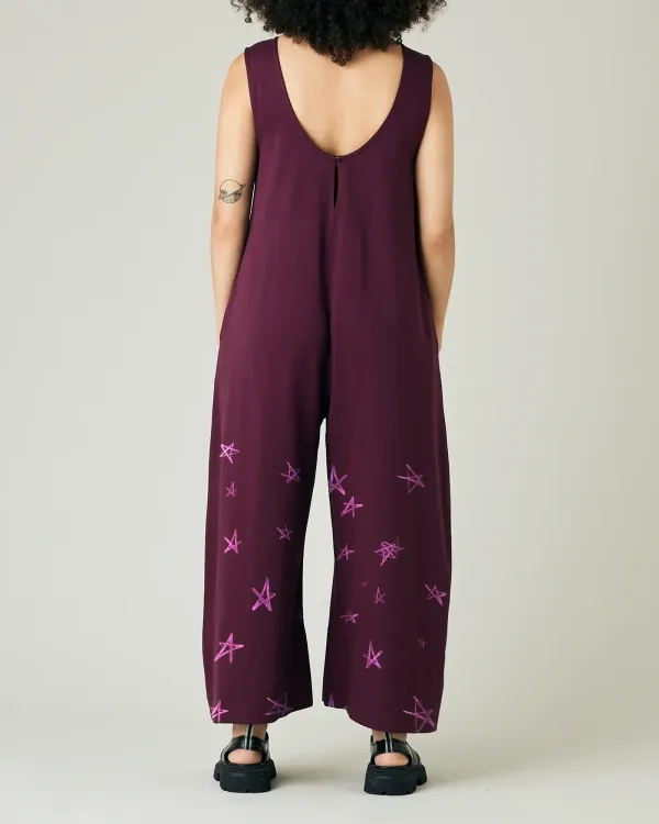 COTTON JERSEY JUMPSUIT