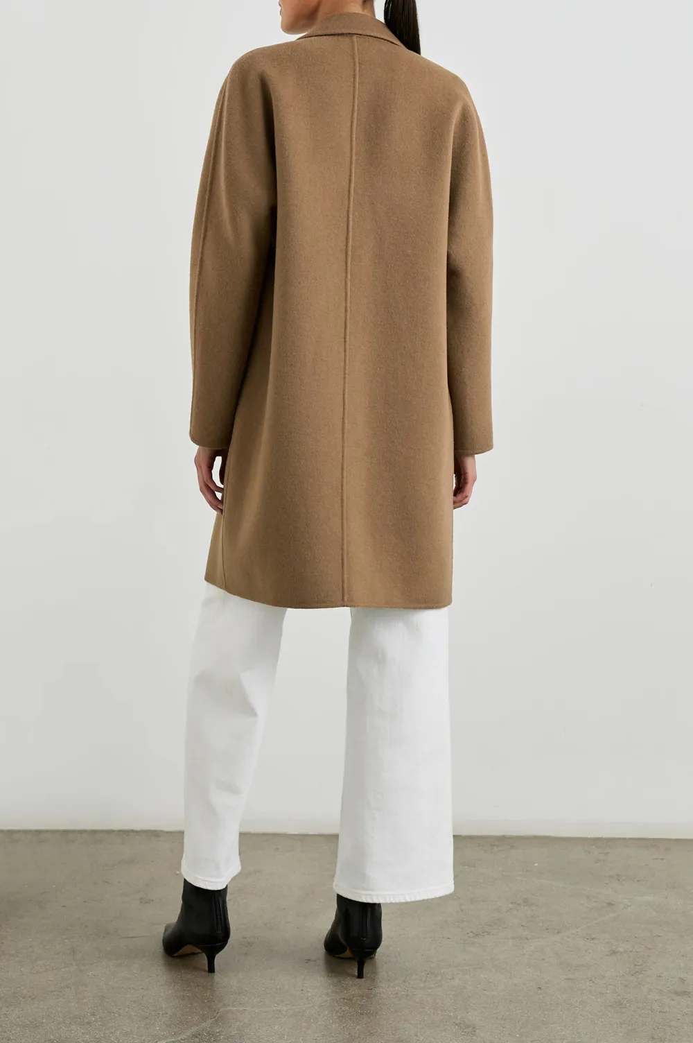 Beige Simple And Warm Women's Coat