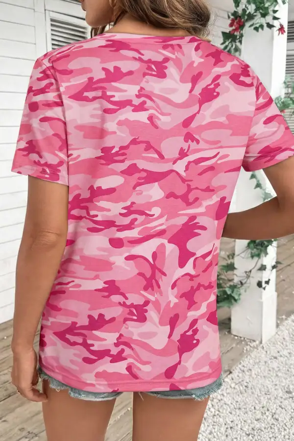 Airy Pocket Crew Neck Tee
