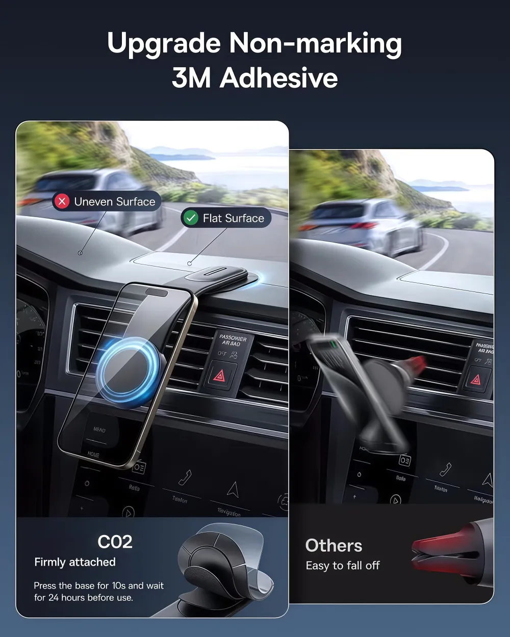 Freely Bendable Car Phone Mount