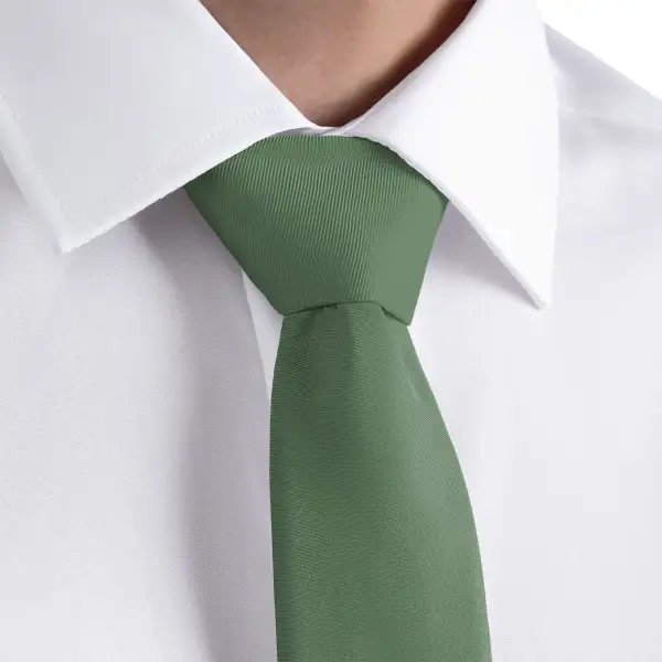Refined Solid Theme Necktie