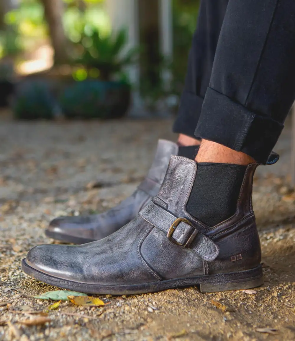 Chelsea Buckle Refined Heritage Ankle Boots
