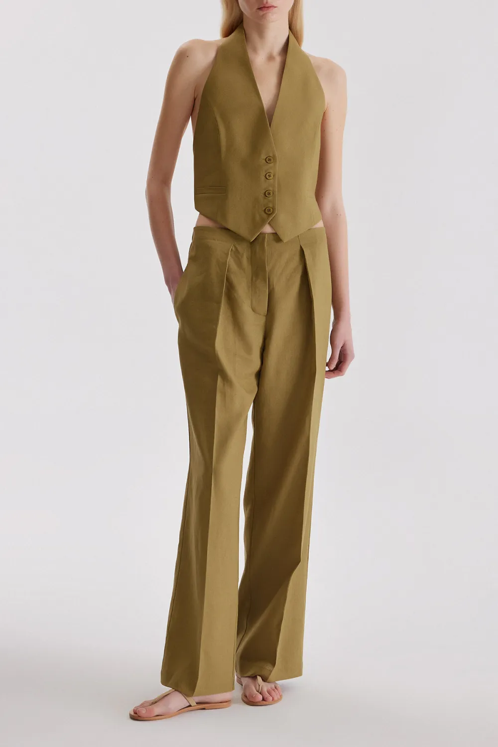 Full-Length Pants-Blue
