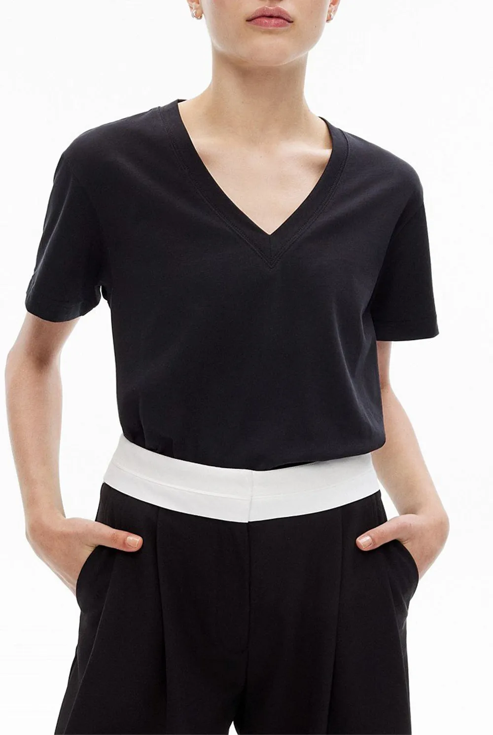 V-Neck Loose T-Shirt