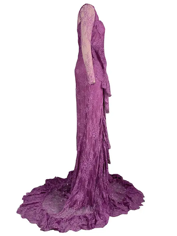 Mermaid Long Neck Maxi Dress