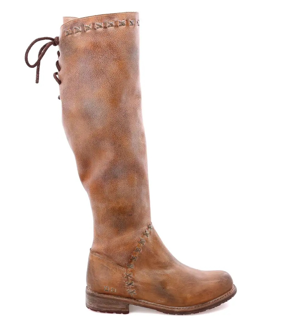 Side Zip Leather Ankle Boots