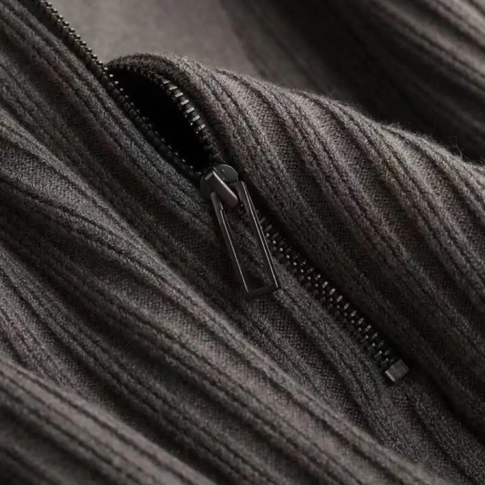 Soft Ribbed Knit Polo