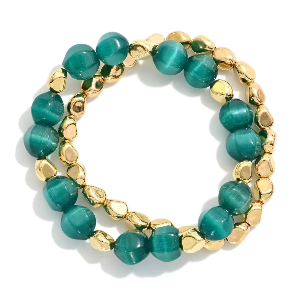 Hammered Dainty Bracelet