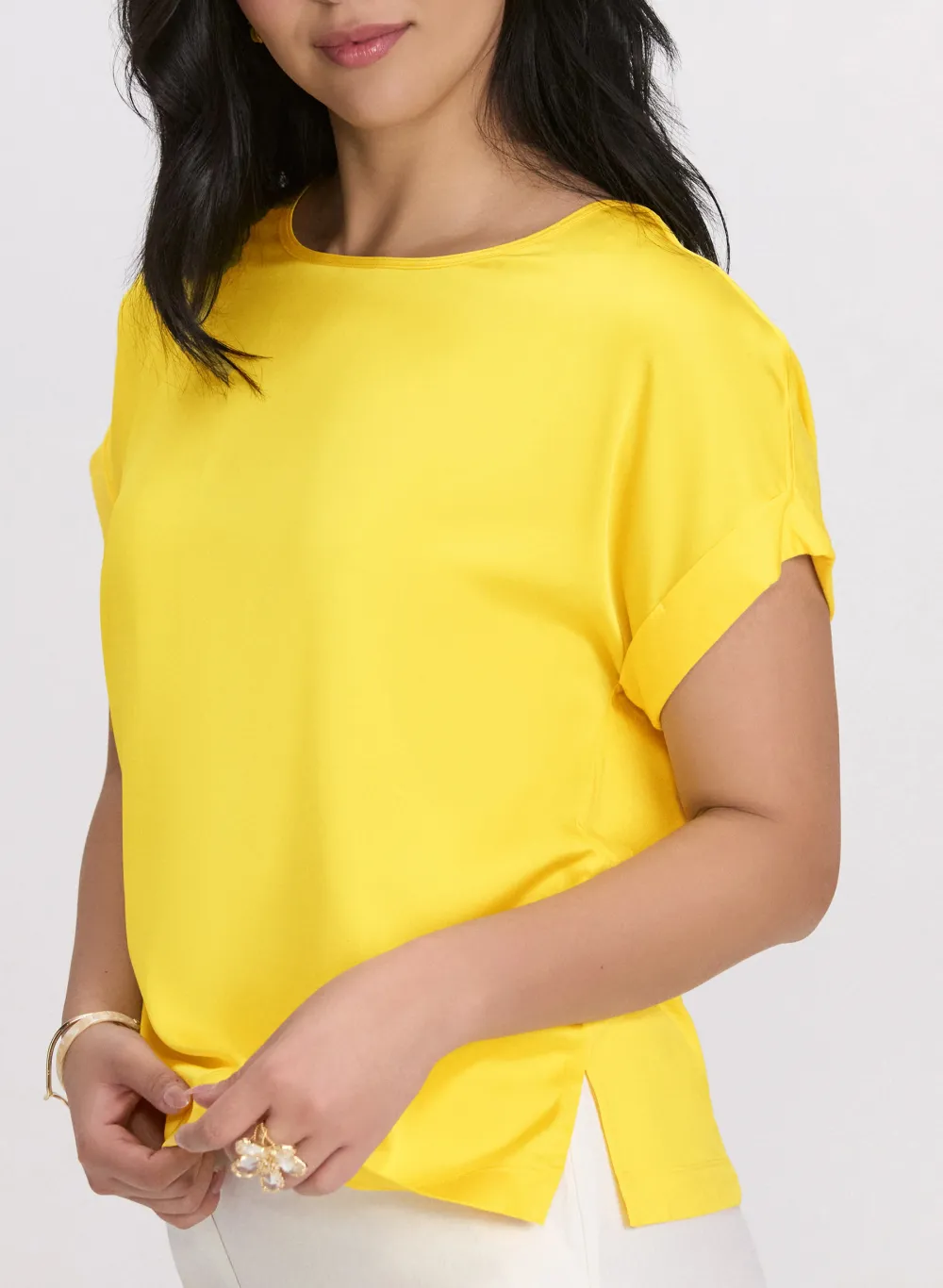 Elegant Satin Blouse