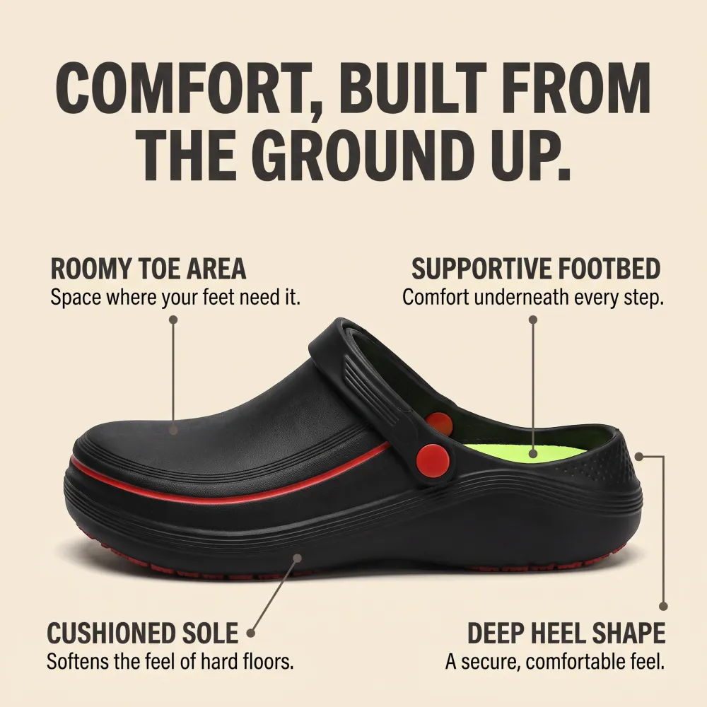 Ultra-Comfort Work Shoes