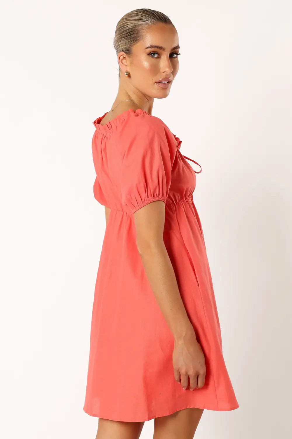 Taylin Mini Dress - Coral