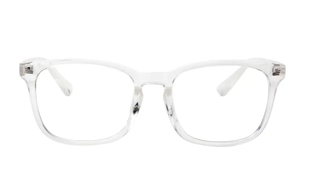 Scalloped Rectangle Frame Sunglasses