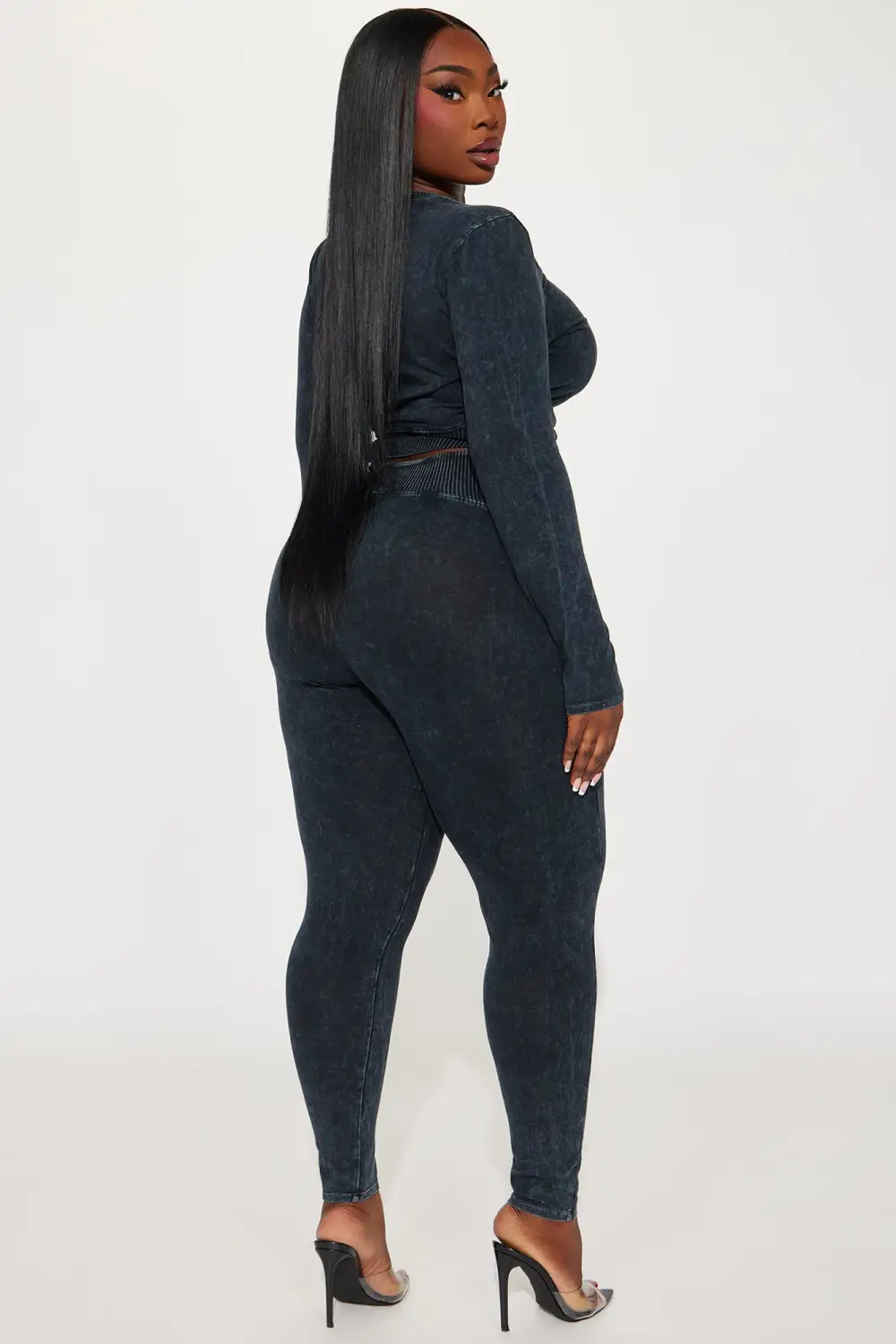 Always Invited Legging Set  - Navy