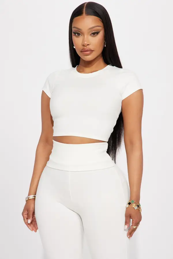 Tamara Snatched Pant Set - Off White