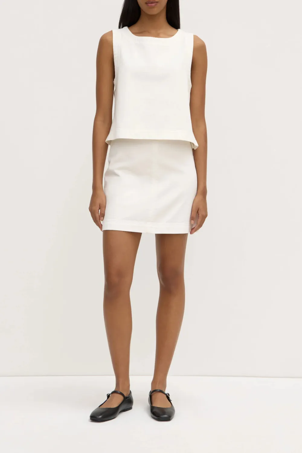 Twill Loose Skirt