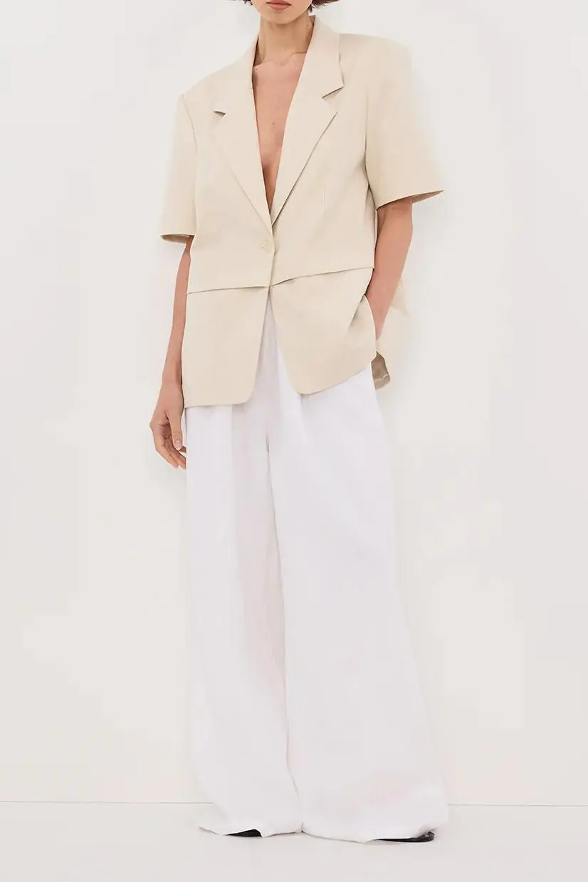 SAND SHORT SLEEVE BLAZER