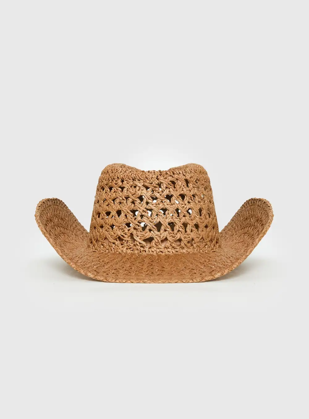 Woven Cowgirl Hat Tan