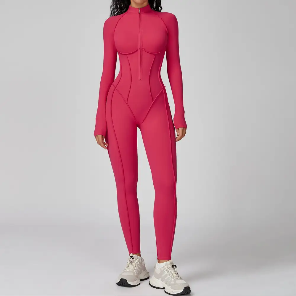 Half Zip Training Onesie