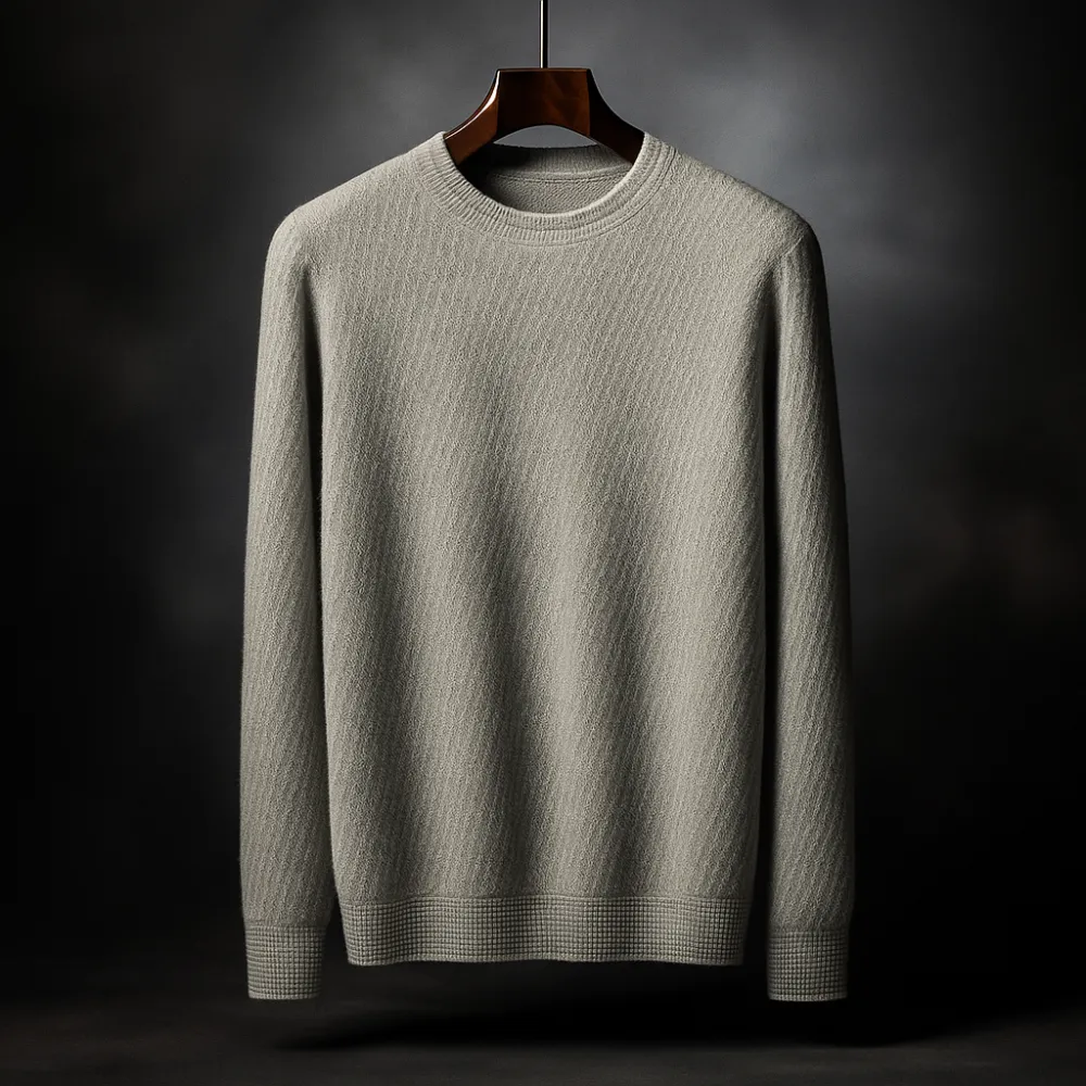 Merino Crewneck Knit Sweater