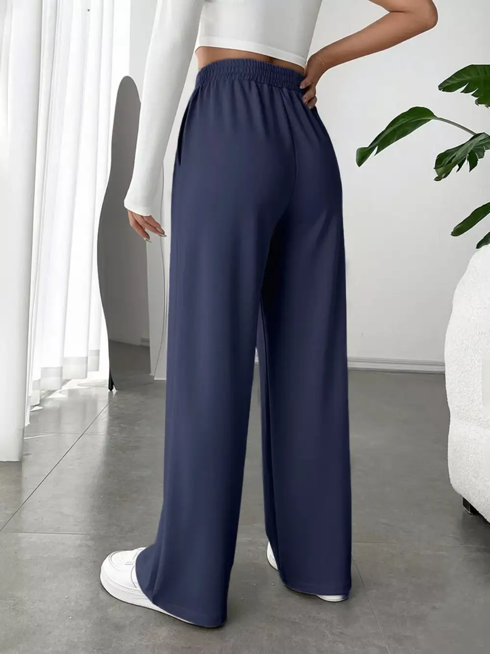 Everyday Wide Leg High Waist Pants