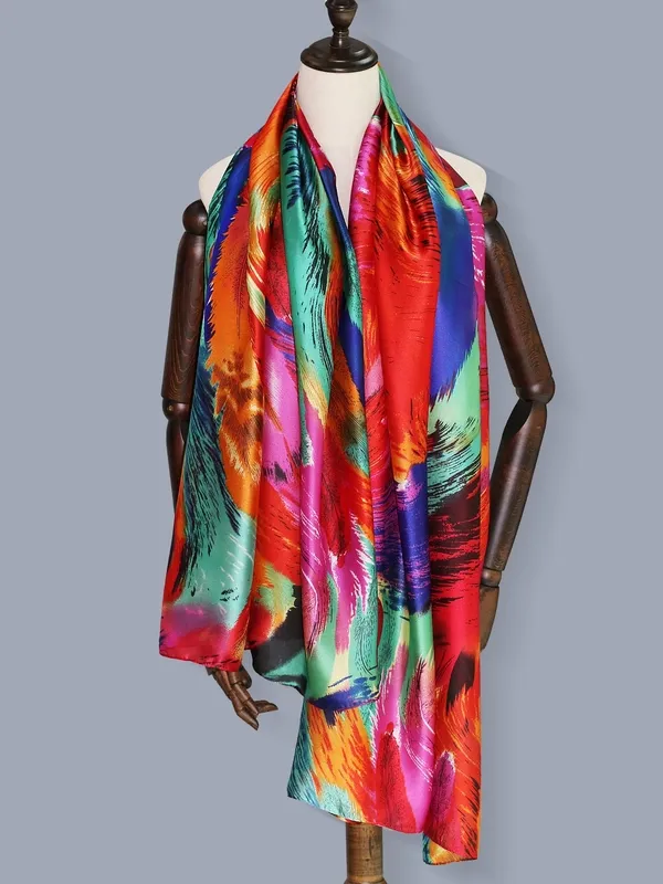 Women's Colorblock Scarf